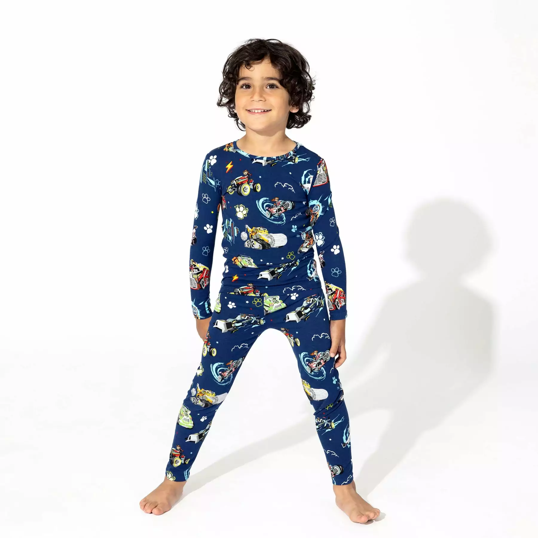 PAW Patrol Mighty Vehicles Bamboo Pajamas from Bellabu Bear