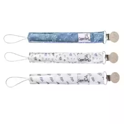 Copper Pearl Wizarding World Binky Clip Set