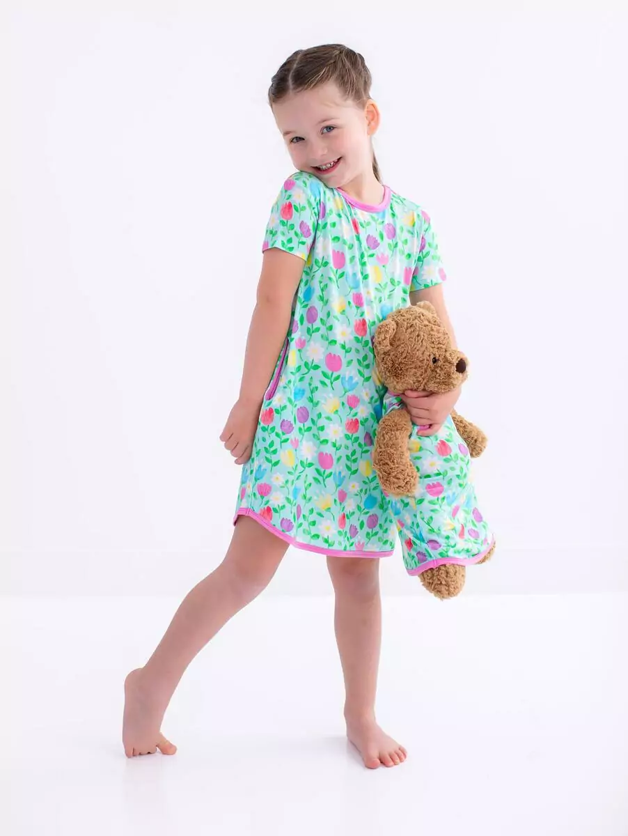 Birdie Bean Blossom Bamboo Viscose Birdie Lounge Gown