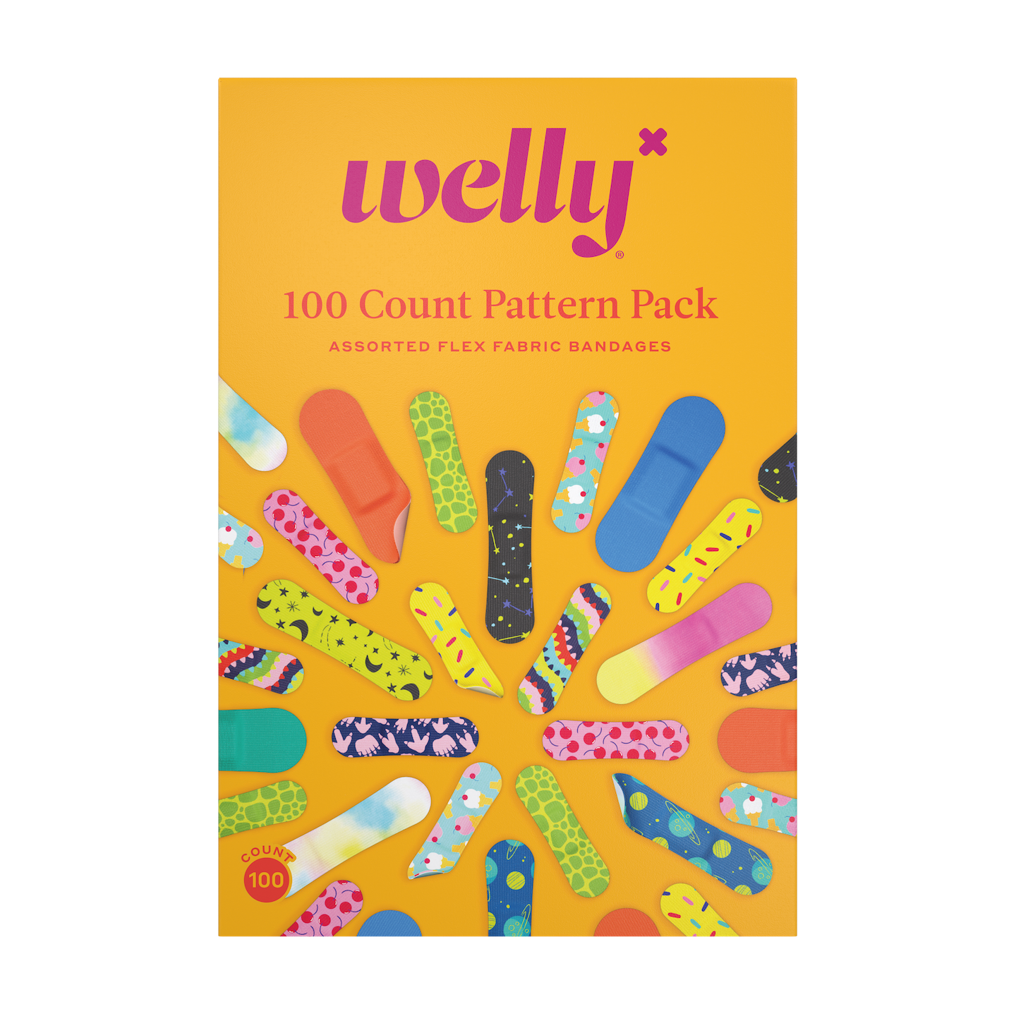 Welly Flexible Fabric Bandage Refill Carton Welly Flexible Fabric Bandage Refill Carton