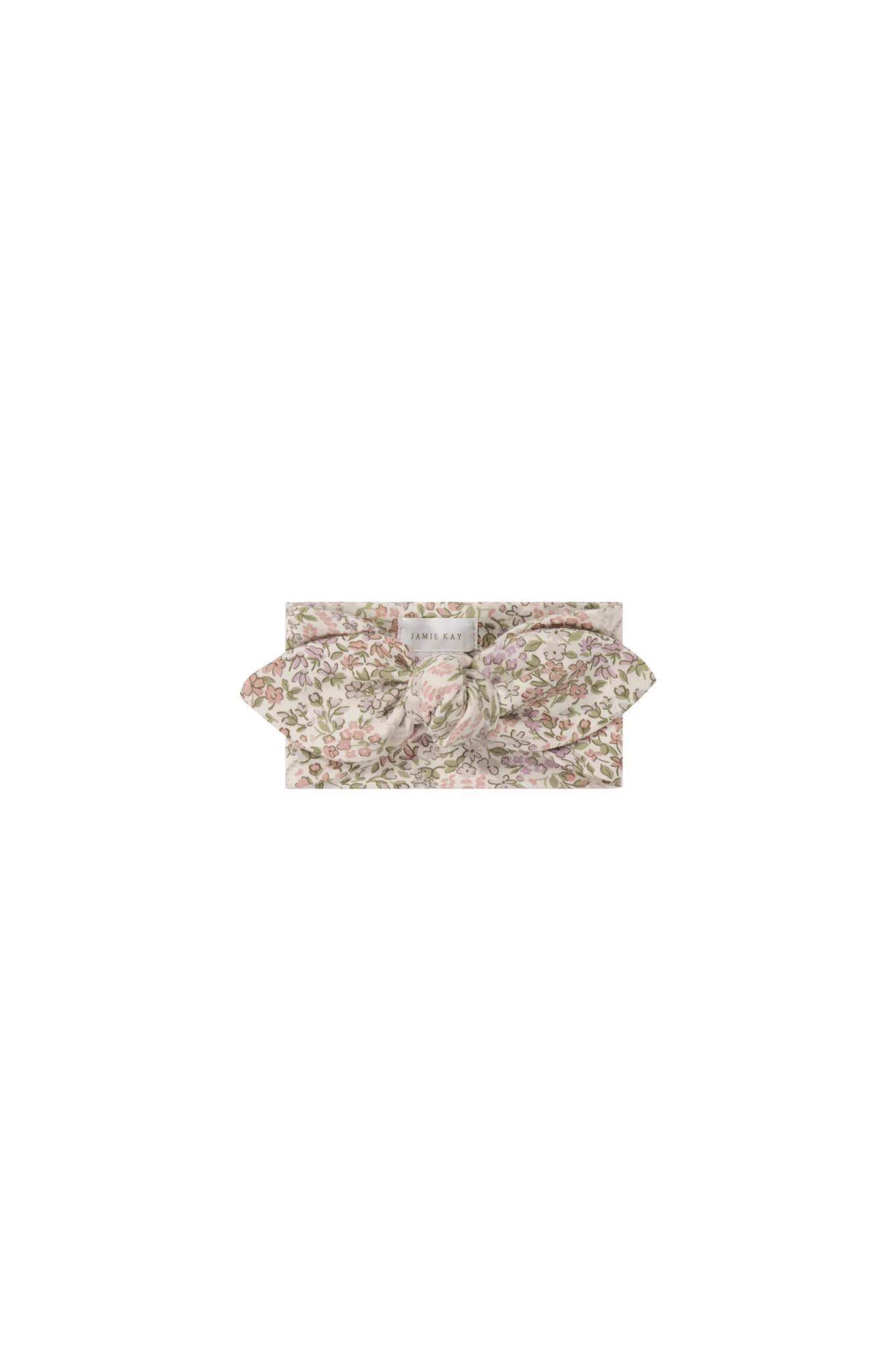 Jamie Kay Organic Cotton Headband in April Eggnog 
