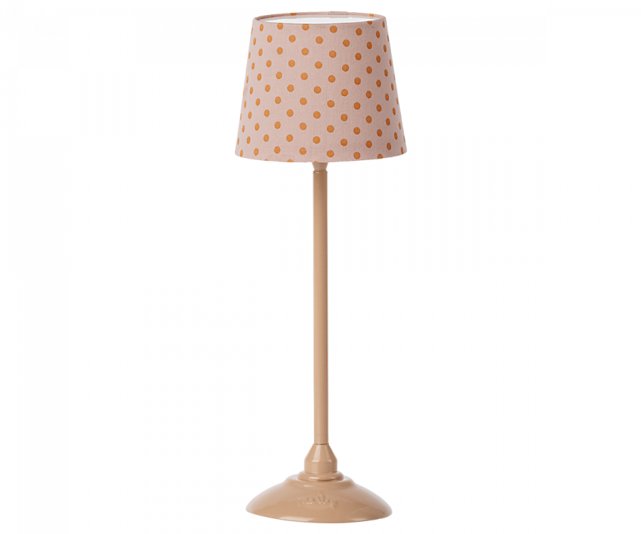 Maileg Miniature Floor Lamp Dark Powder