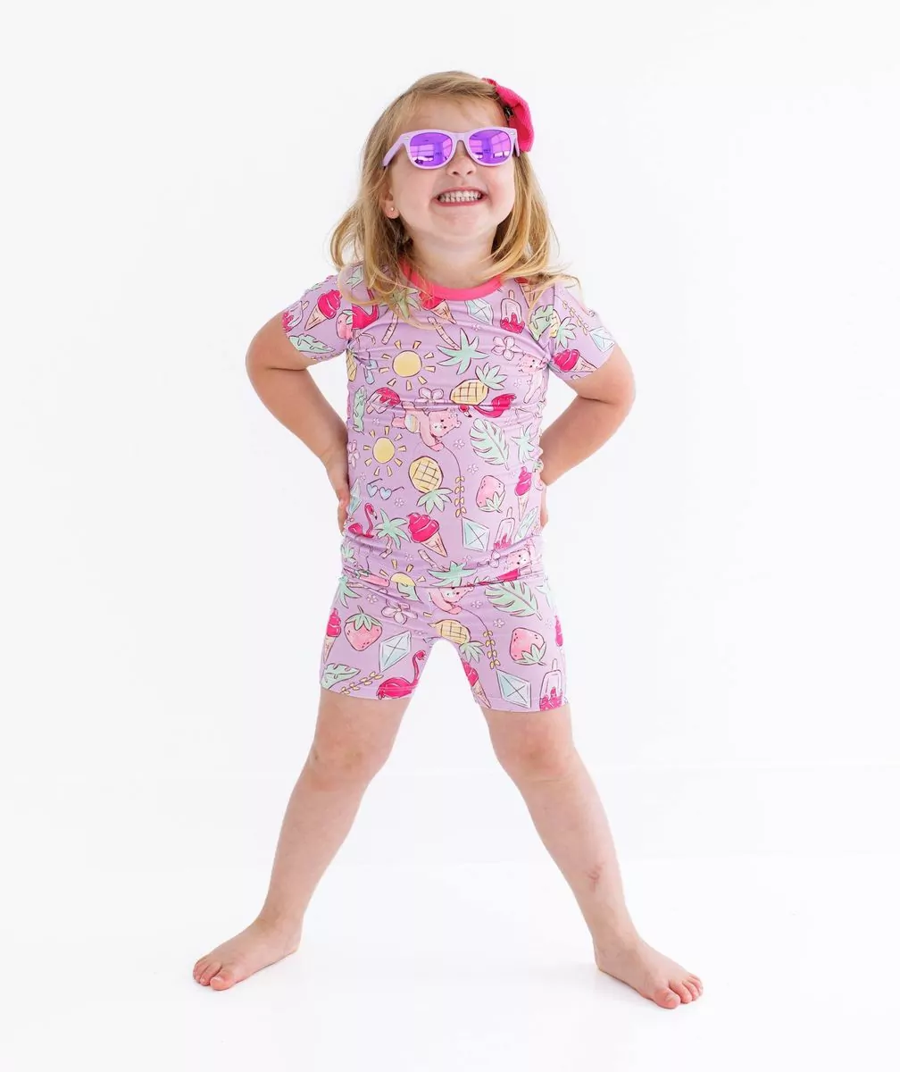Care Bears Baby We Love Summer Bamboo Viscose 2-Piece Pajamas