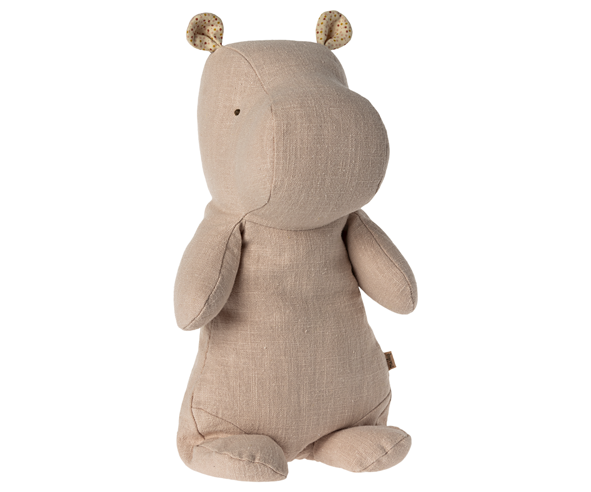 Maileg Safari Friends Medium Hippo in Light Rose