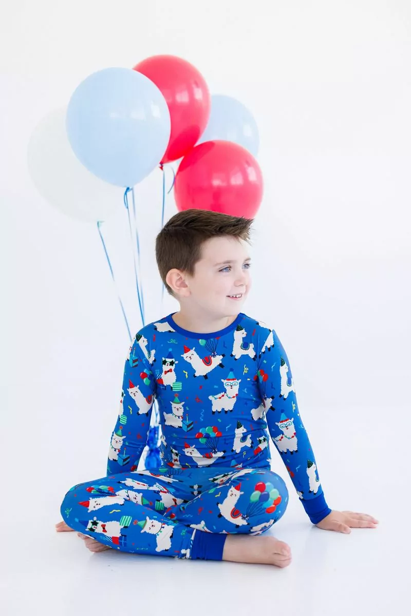 Birdie Bean Landon Bamboo Viscose Long Sleeve 2-Piece Pajamas