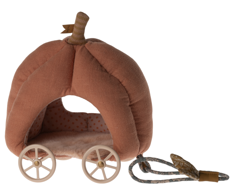 Maileg Pumpkin Carriage For Mouse