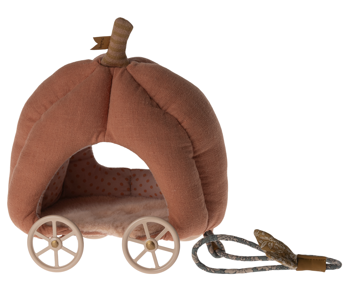 Maileg Pumpkin Carriage For Mouse