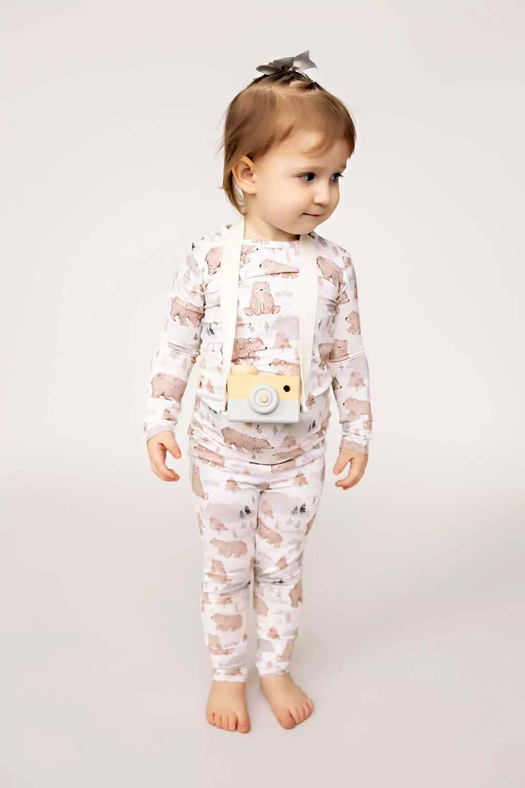 Butterscotch Babies Mountain Bears Bamboo Viscose Two-Piece Pajama Set