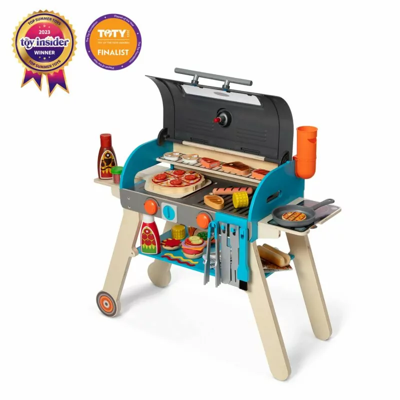 Melissa & Doug Deluxe Grill & Pizza Oven Playset