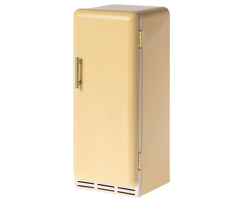Maileg Miniature Fridge in Yellow
