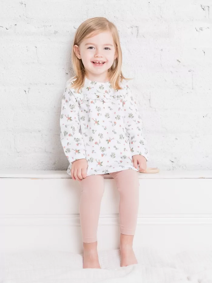 Colored Organics Classic Leggings in Blush