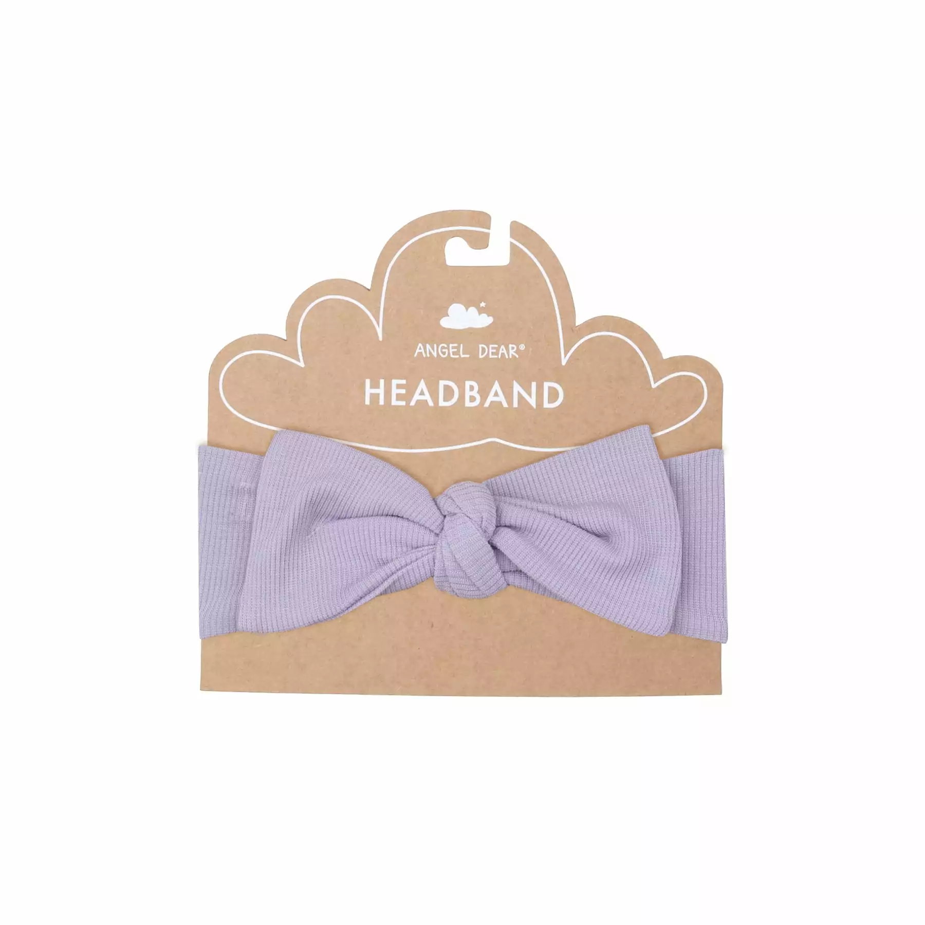 Angel Dear Ribbed Orchid Petal Bamboo Viscose Headband