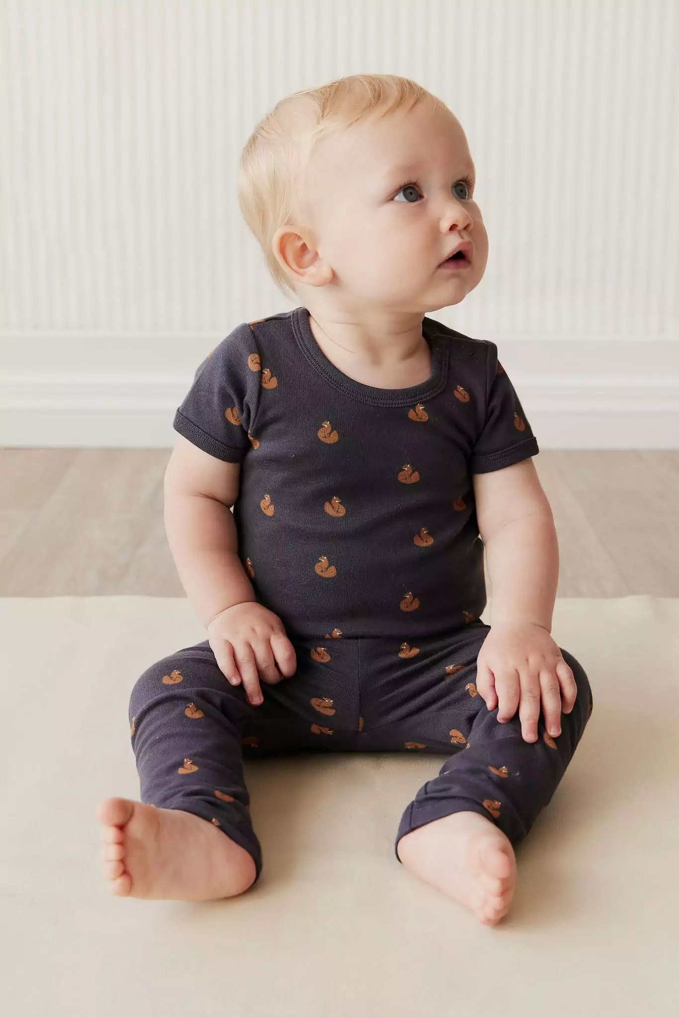 Jamie Kay Organic Cotton Everyday Legging in Fox Cubs Constellation 