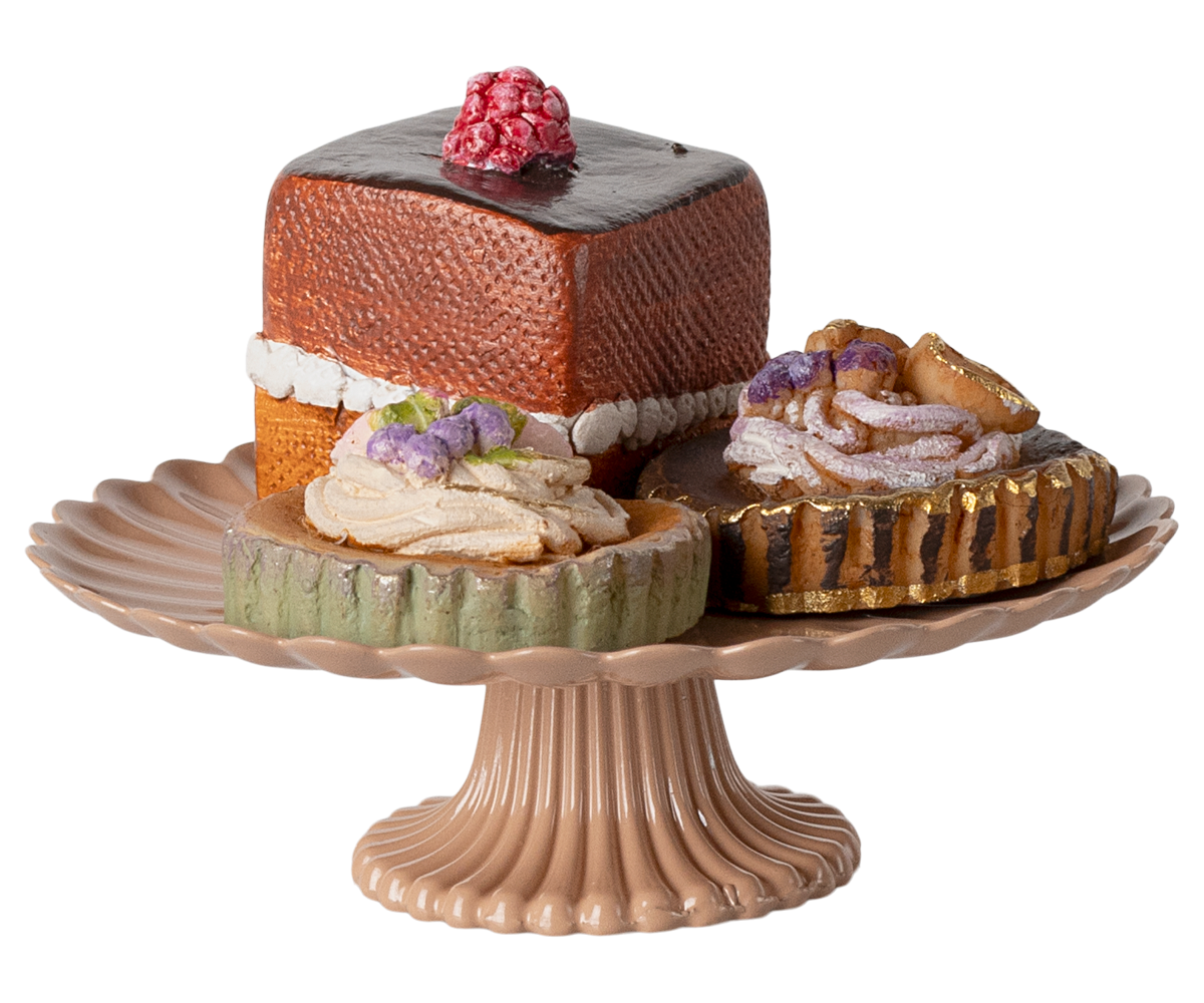 Maileg Cakes and Cakestand Mini