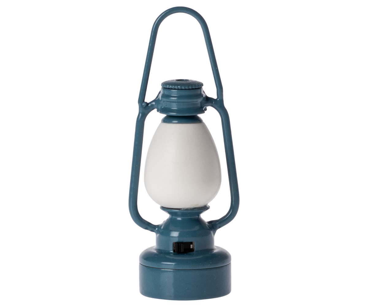 Maileg Vintage Lantern in Blue for Mouse