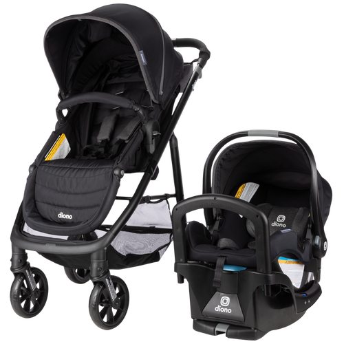 Diono Quantum 4 3-in-1 Travel System With LiteClik 30 R SafePlus Infant Car Seat
