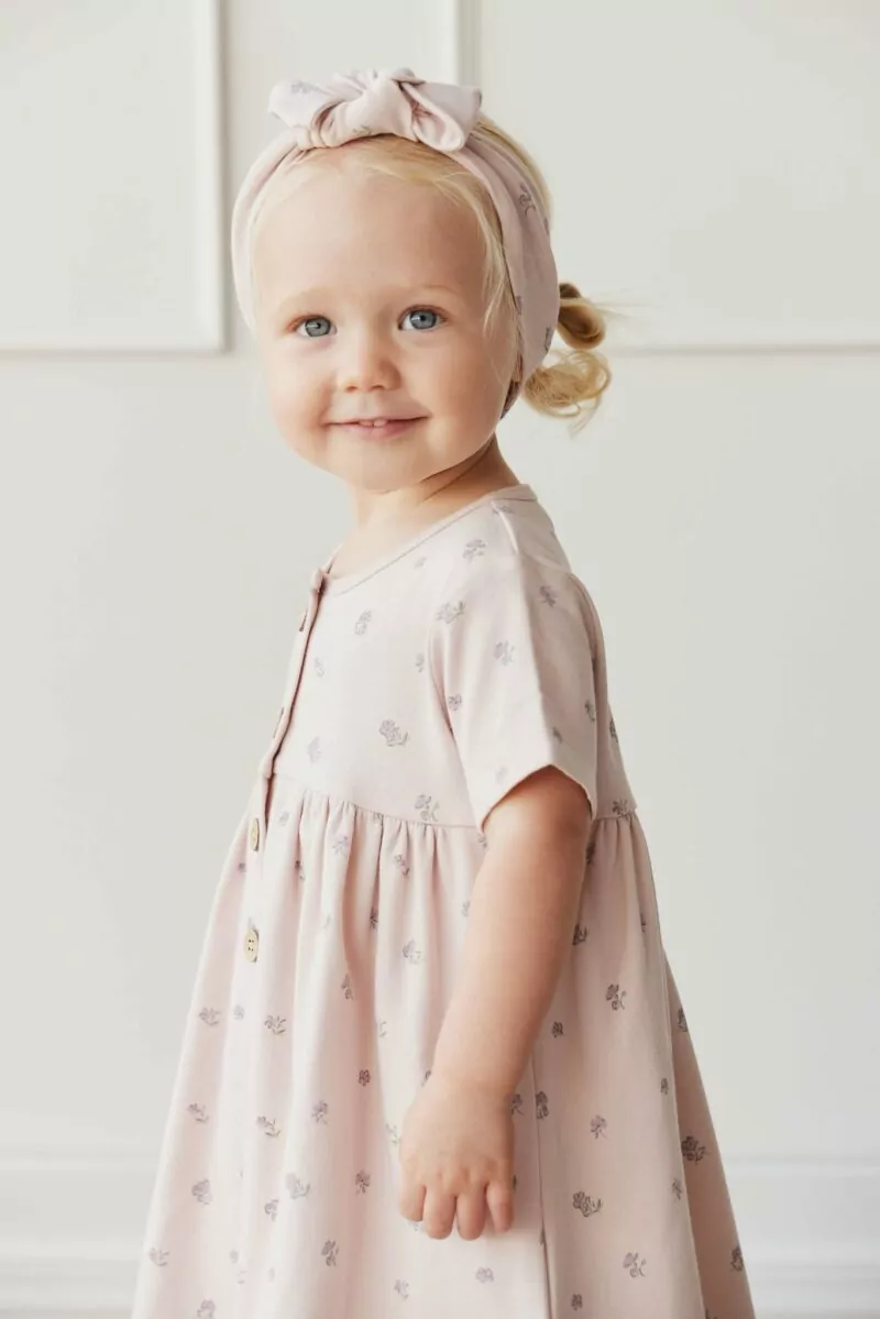 Organic Cotton Headband in Meredith Violet from Jamie Kay Organic Cotton Headband in Meredith Violet from Jamie Kay