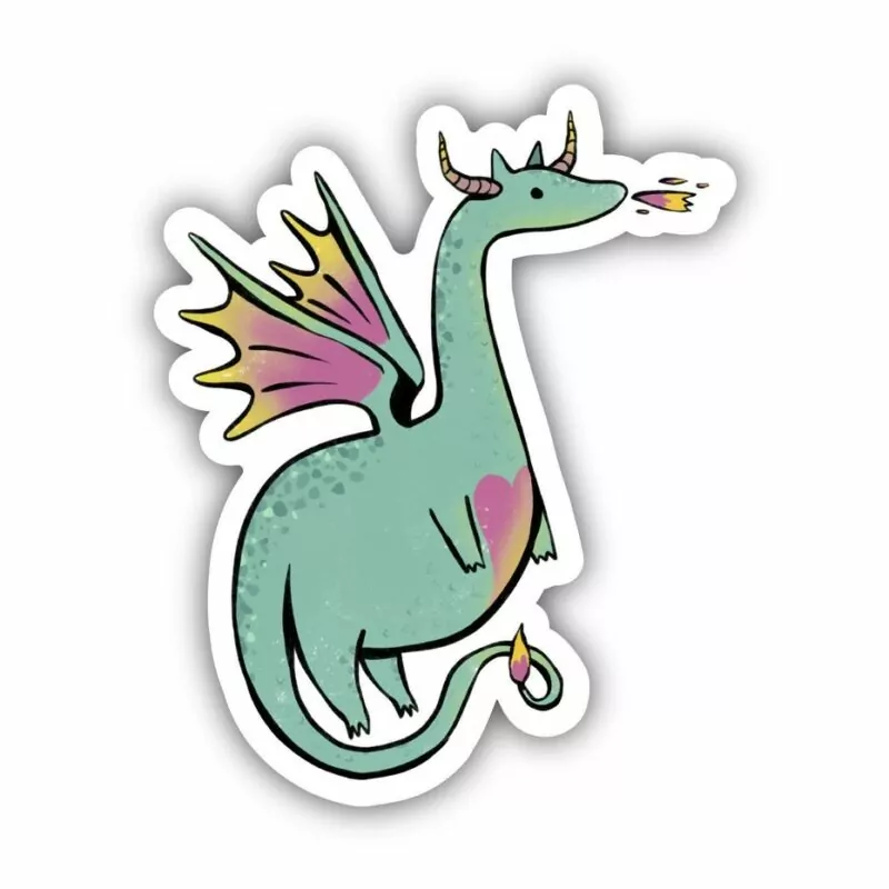 Big Moods Dragon Fairytale Sticker