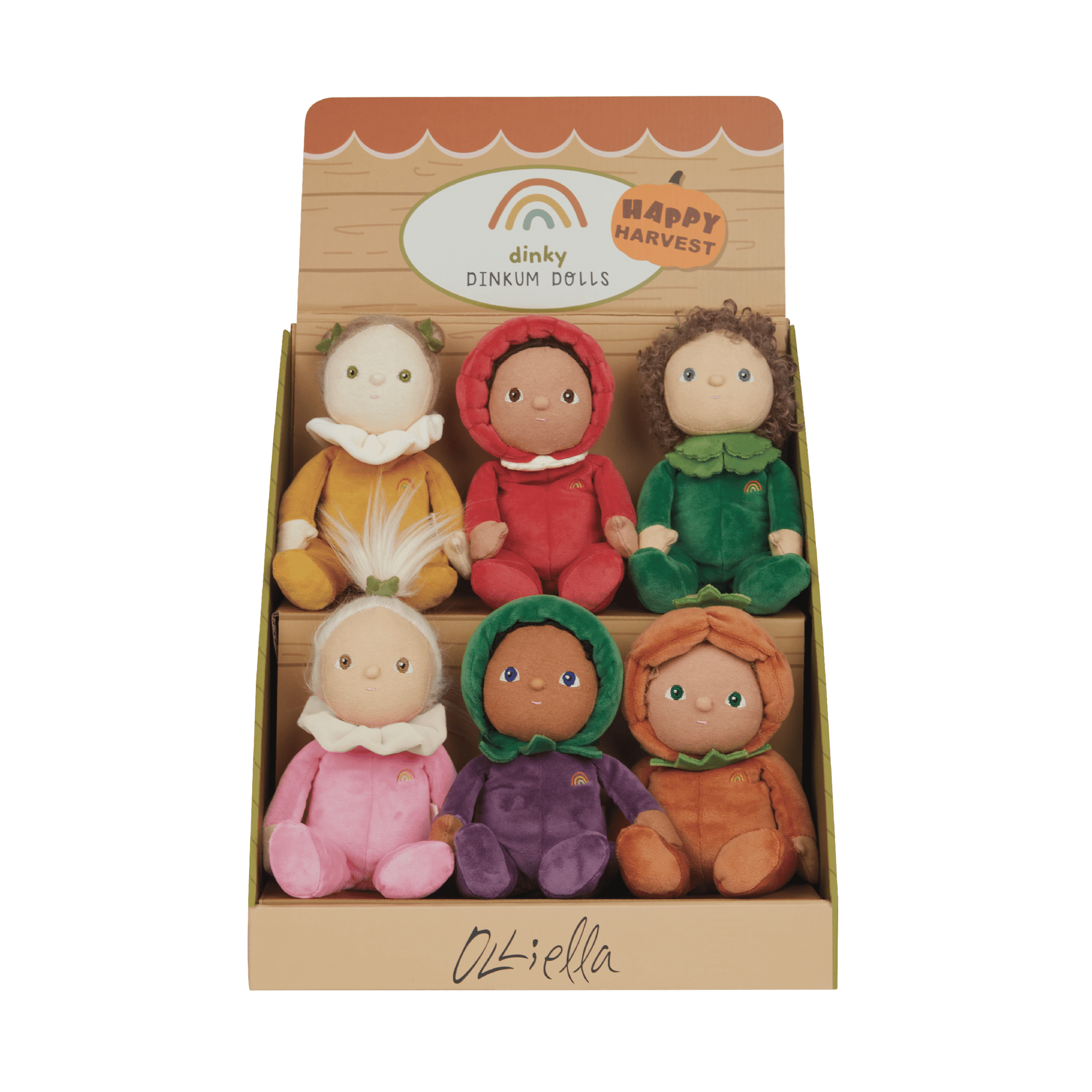 Olli Ella Dinky Dinkums Happy Harvest  DISPLAY ONLY