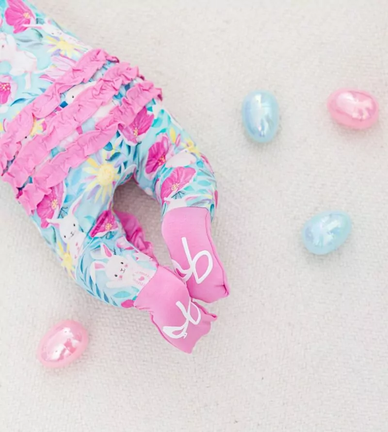 0002461553667C65_L Birdie Bean Lily Ruffle Bamboo Viscose Convertible Romper - FINAL SALE