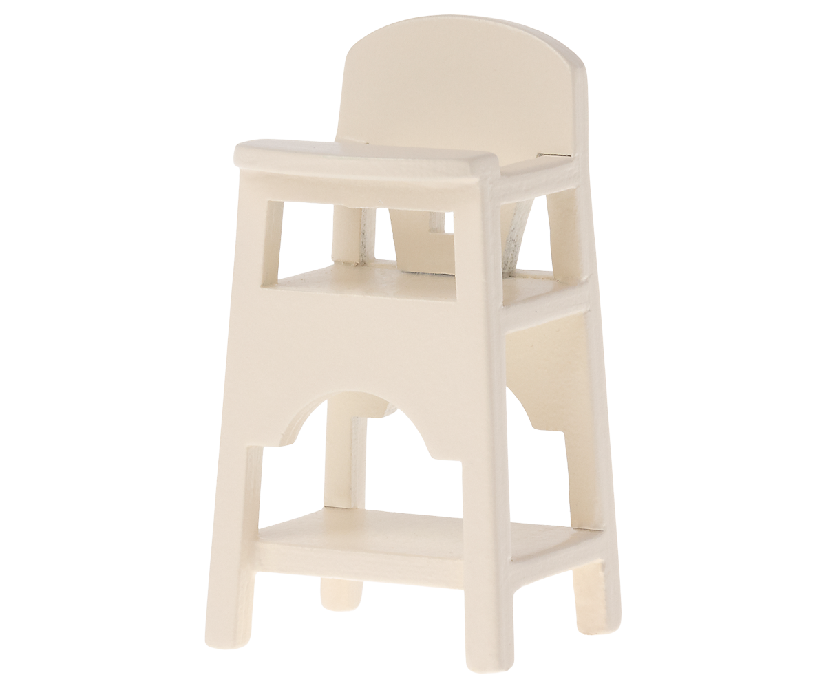Maileg High Chair In Off White For Mouse