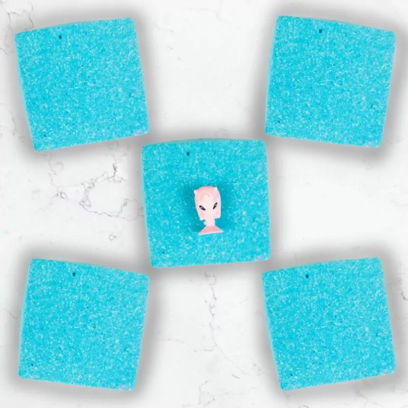 Monster Mayhem Bath Bomb with toy made by Happy Hippo Bath