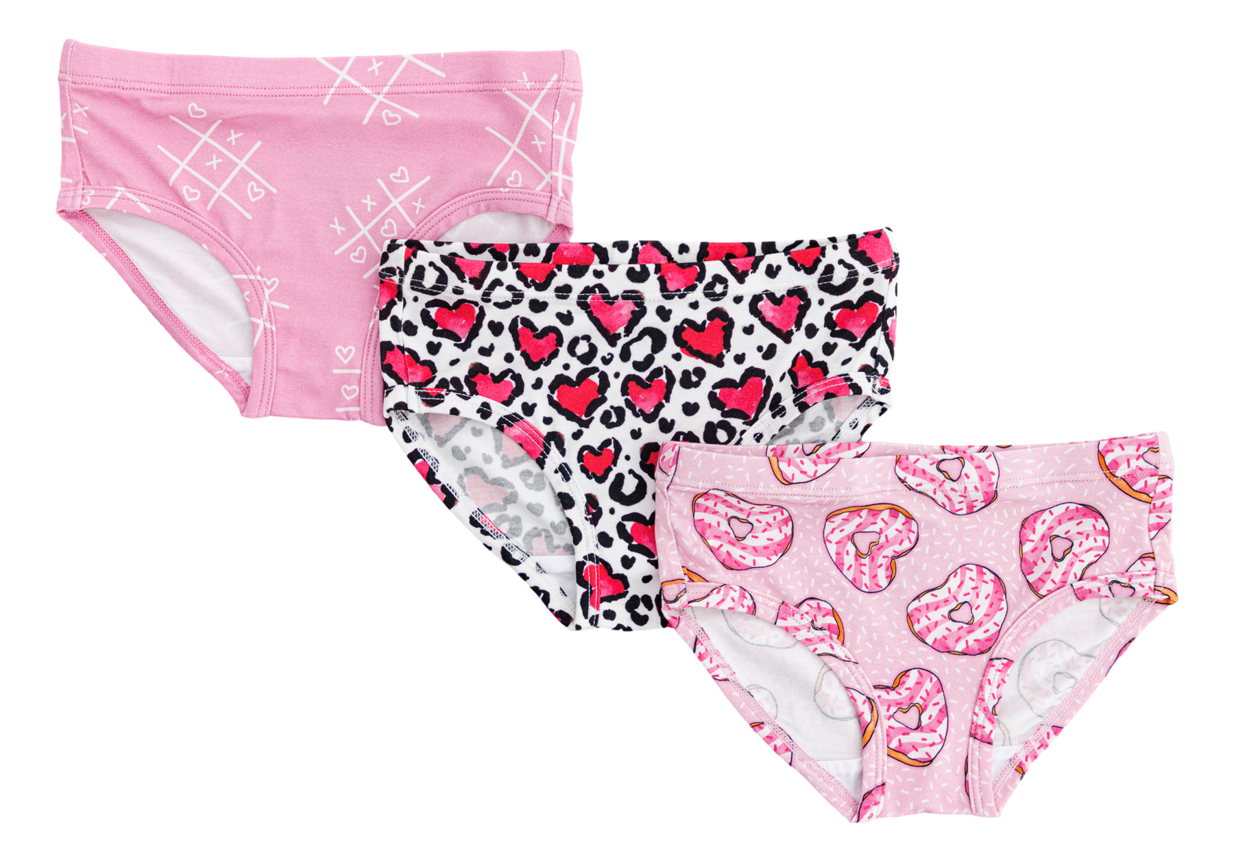 Birdie Bean Valentine Bamboo Viscose Underwear Set