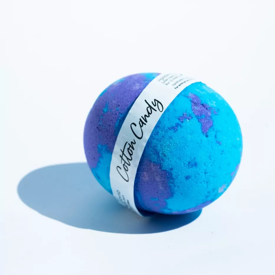 Happy Hippo Bath Cotton Candy Original Bomb Wrapped