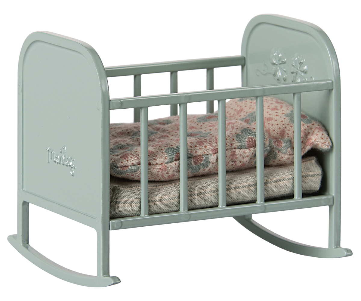 Maileg My Cradle In Blue Mint