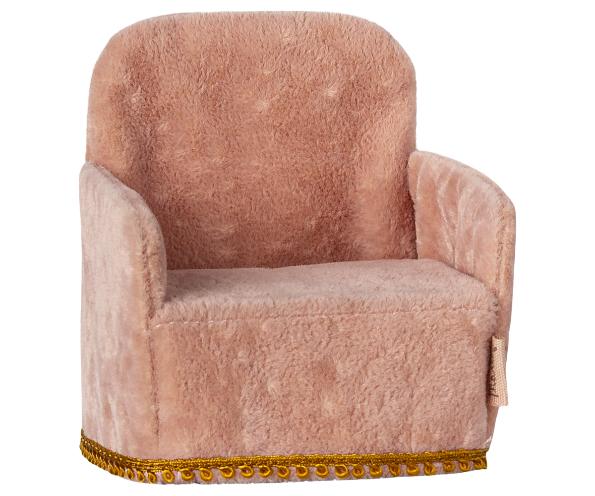 Maileg Mouse Folding Chair In Rose