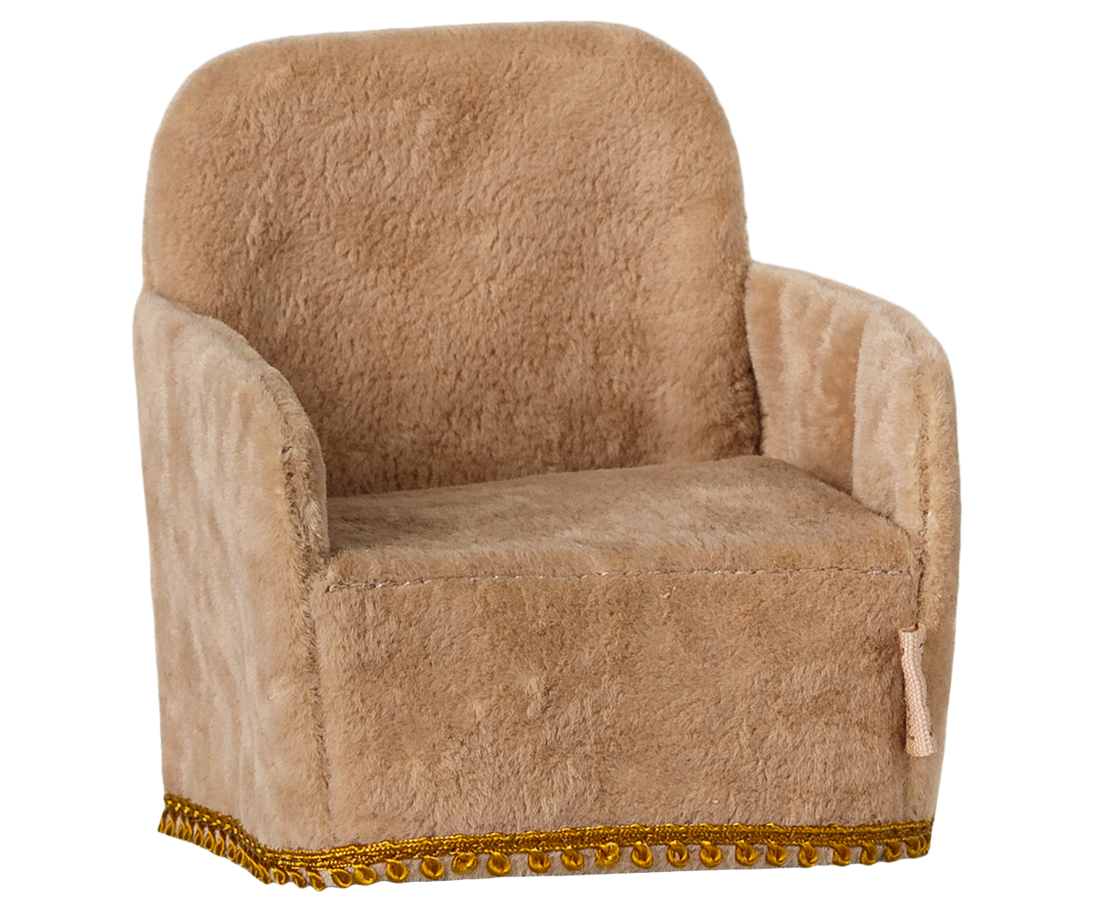 Maileg Mouse Folding Chair In Powder