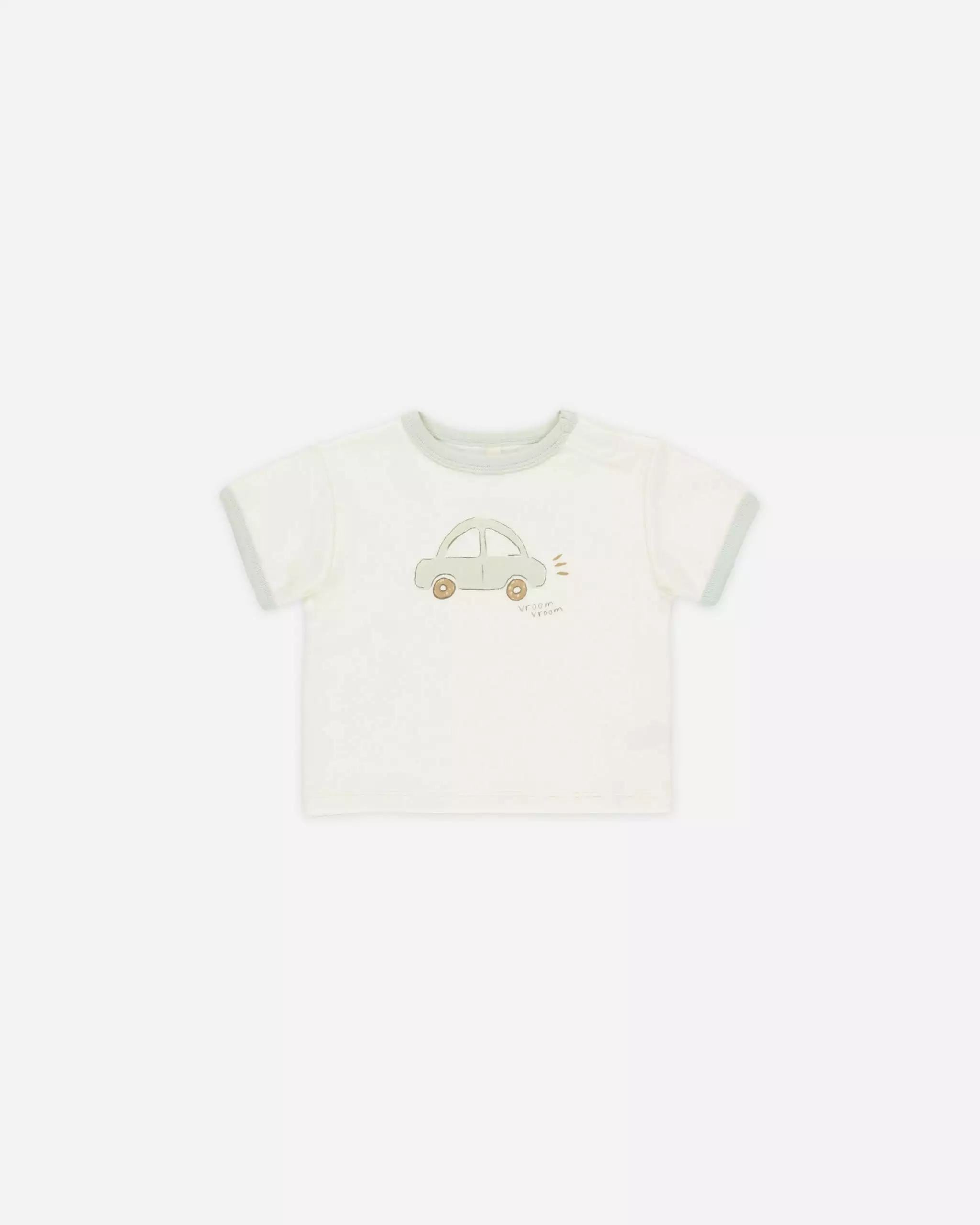 Quincy Mae Ringer Tee In Car