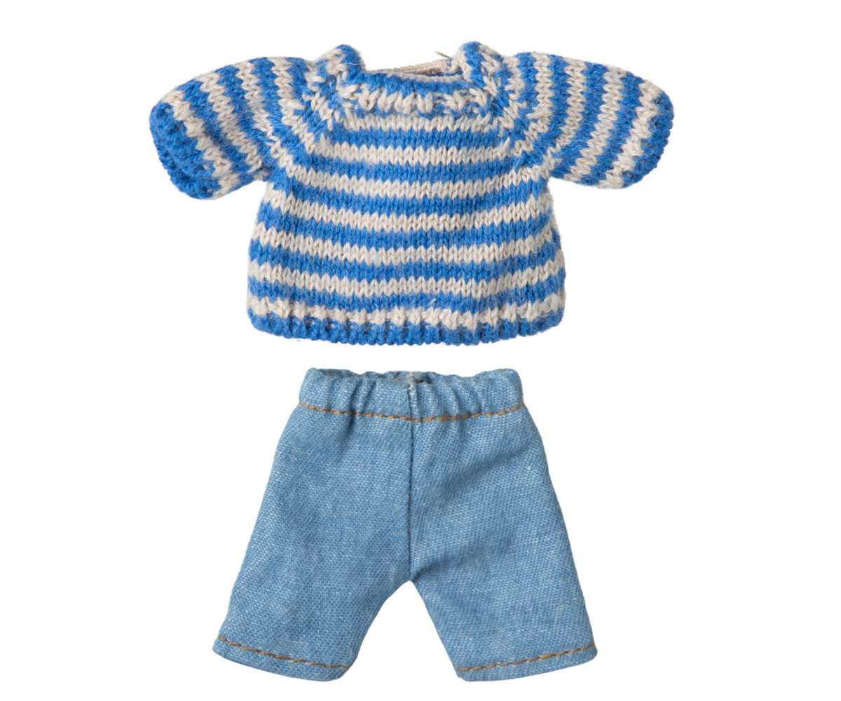 Maileg Big Brother Knitted Sweater and Pants
