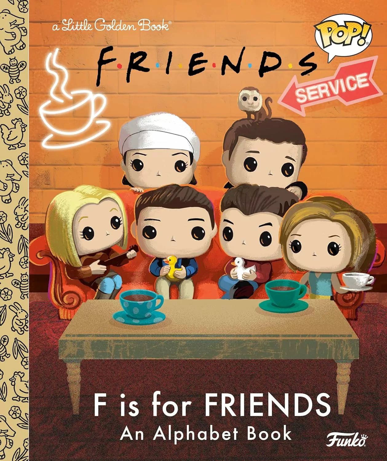 F is for Friends Little Golden Book