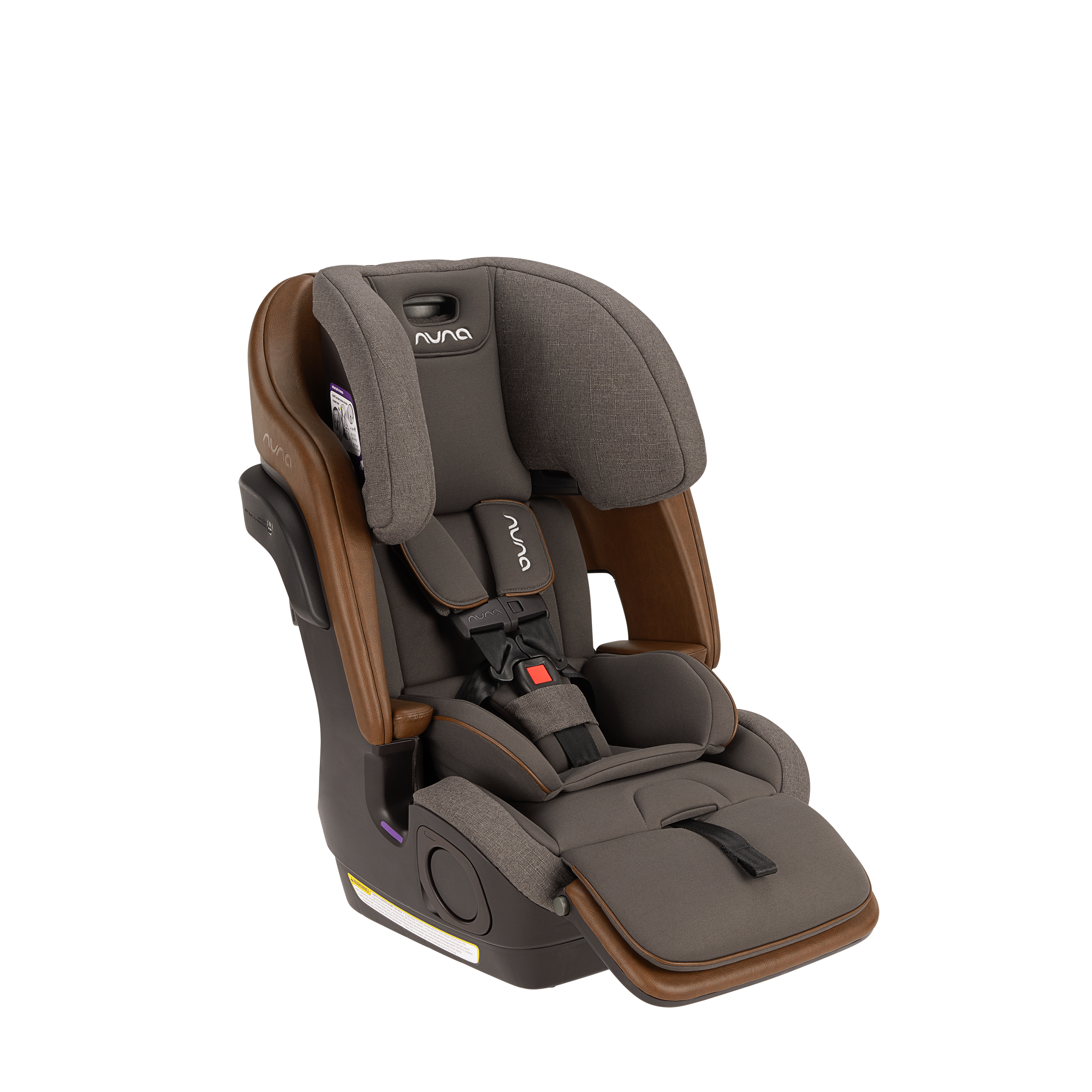 Nuna LUMN Granite Harness to Booster Seat Compact View