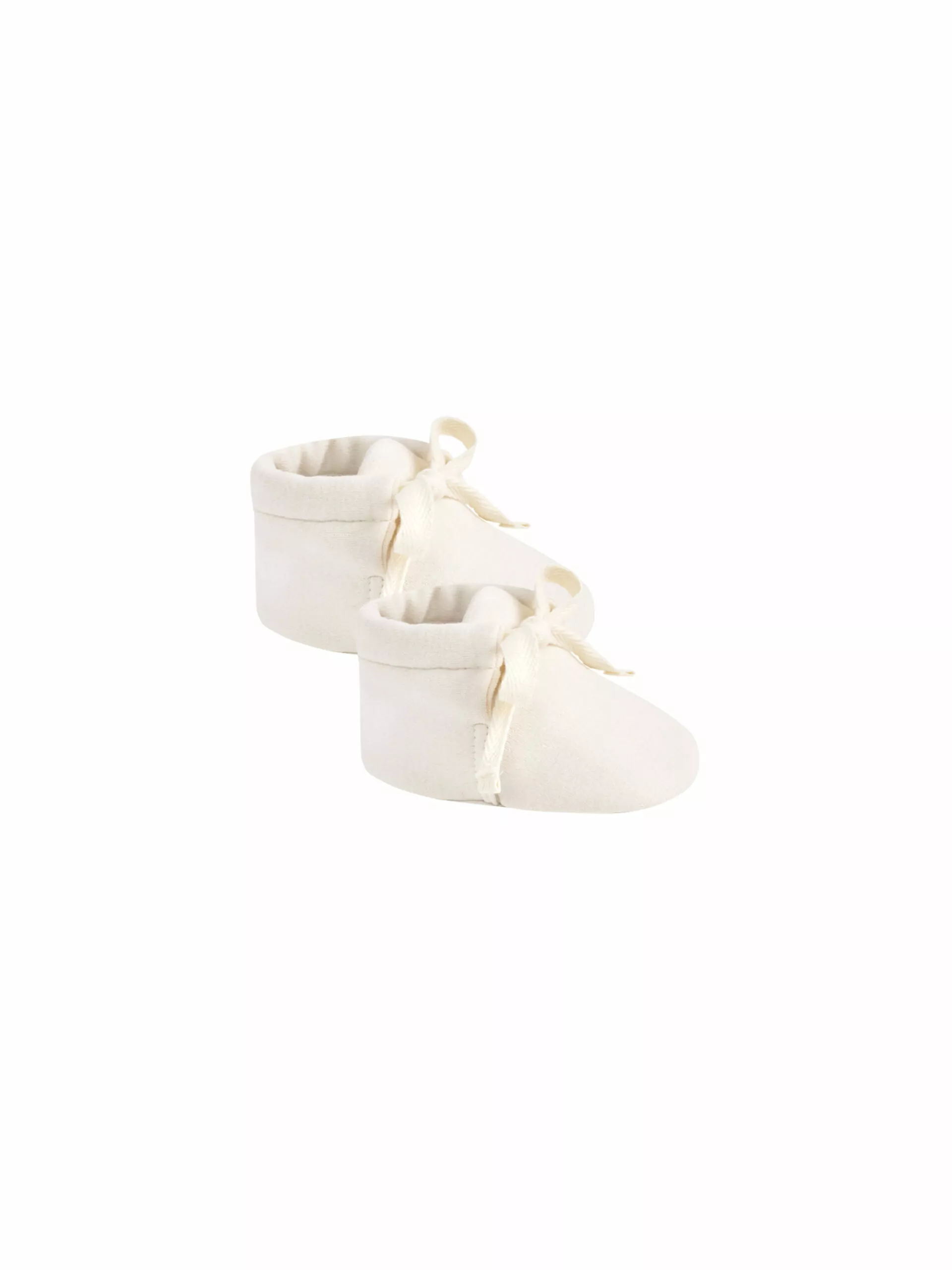 Quincy Mae Baby Booties In Natural