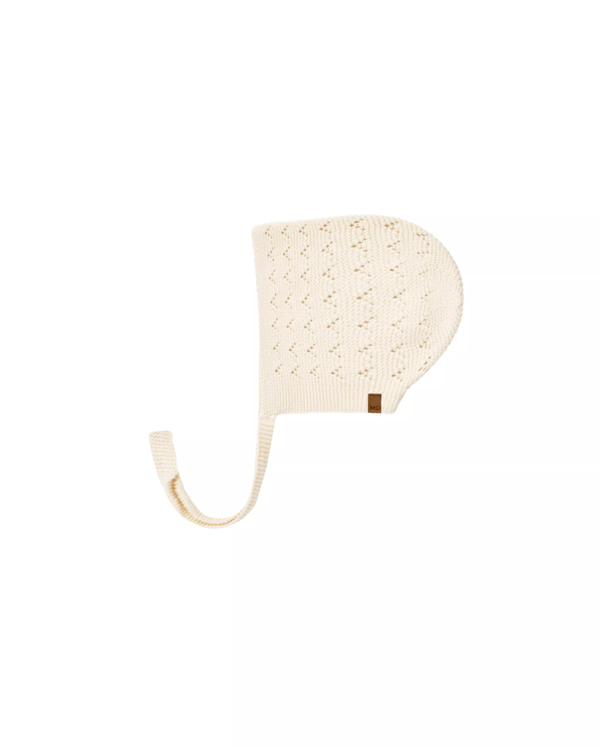 Quincy Mae Knit Bonnet In Natural
