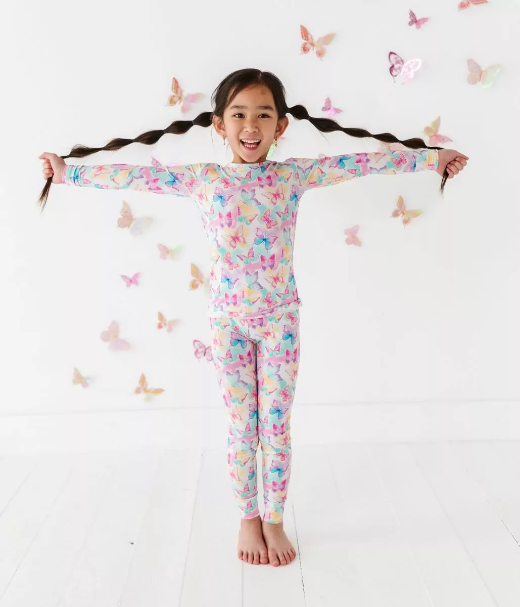 Birdie Bean Dahlia Bamboo Viscose 2 Piece Pajama Set