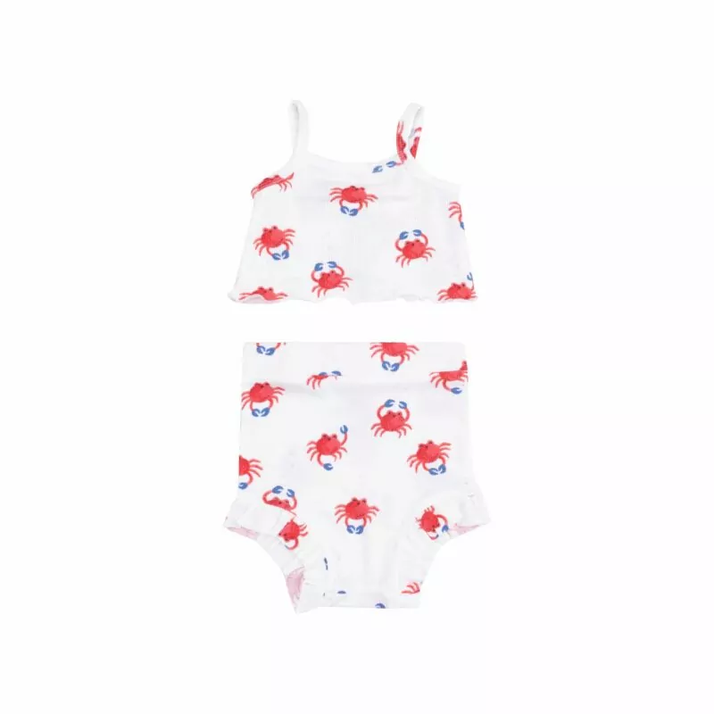 Angel Dear Crabby Cuties Tank Top & High Waisted Short
