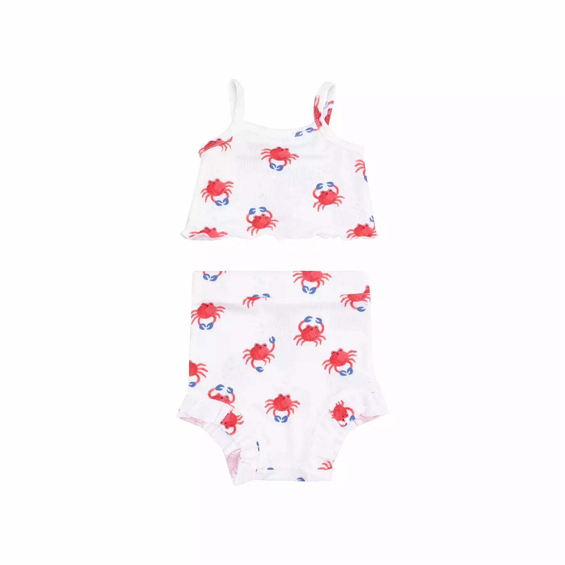 Angel Dear Crabby Cuties Tank Top & High Waisted Short