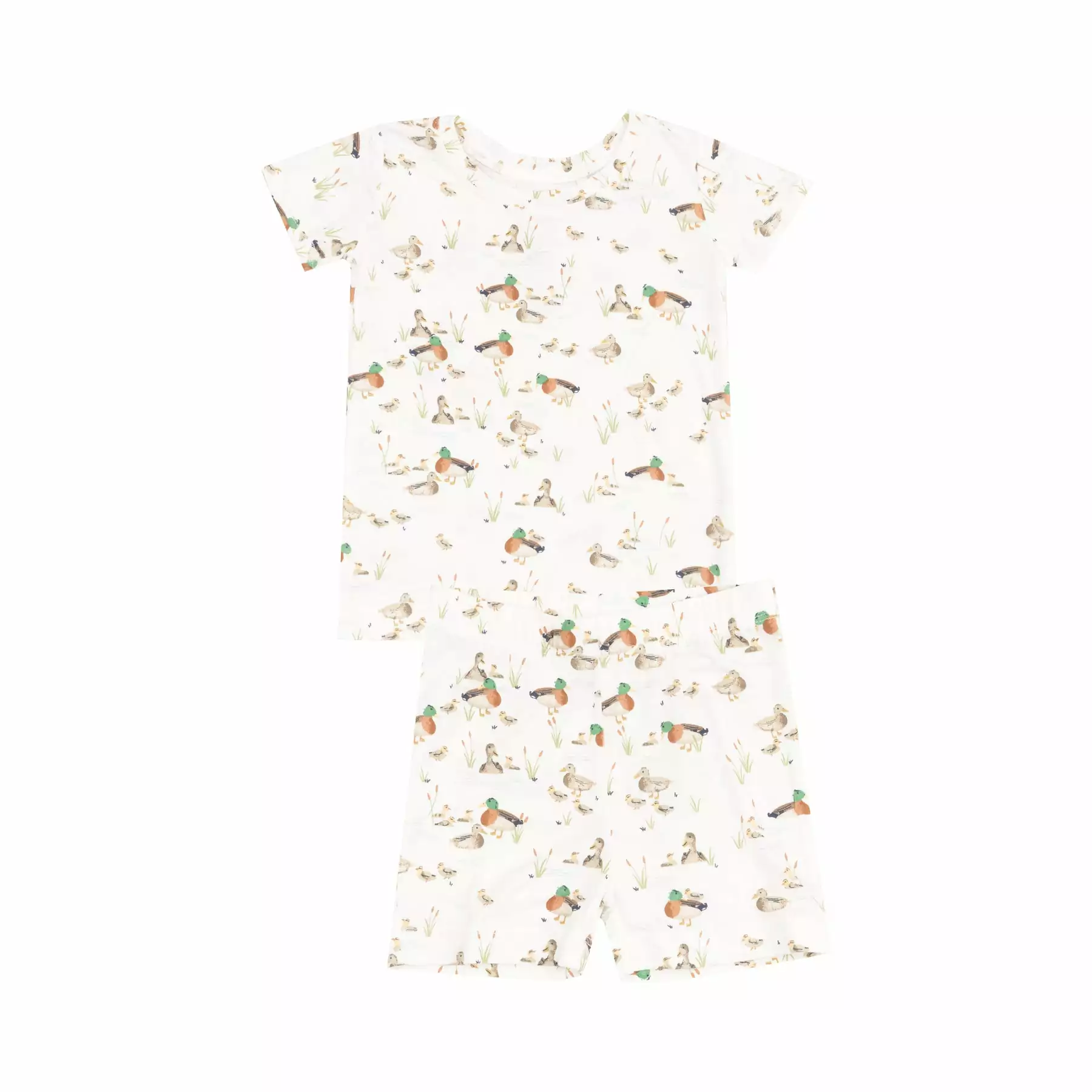 Angel Dear Duckling Families Bamboo Viscose Loungewear Short Set