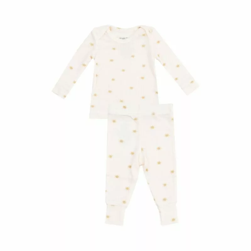 Angel Dear Simple Suns Rib Lounge Wear Set