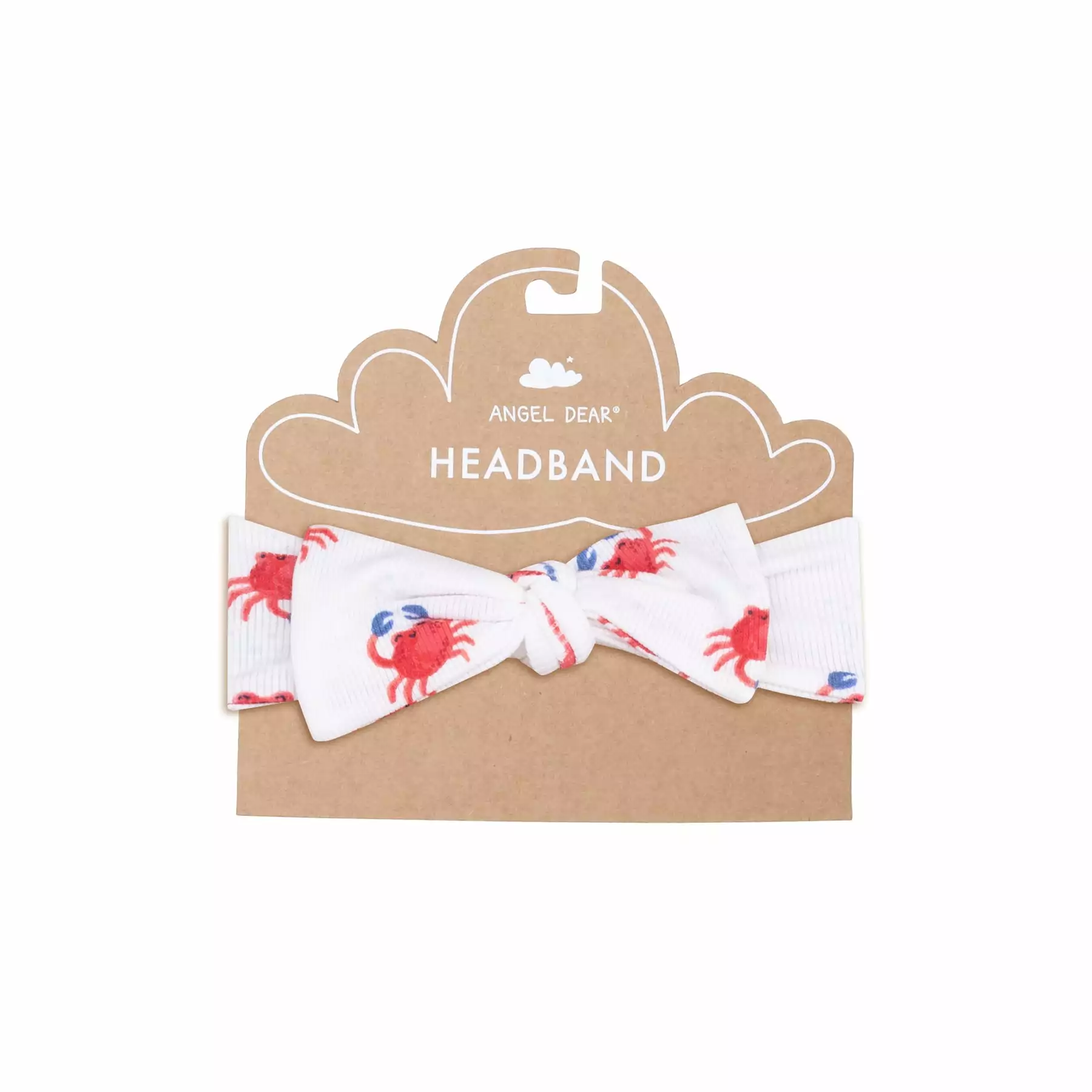 Angel Dear Crabby Cuties Knot Headband