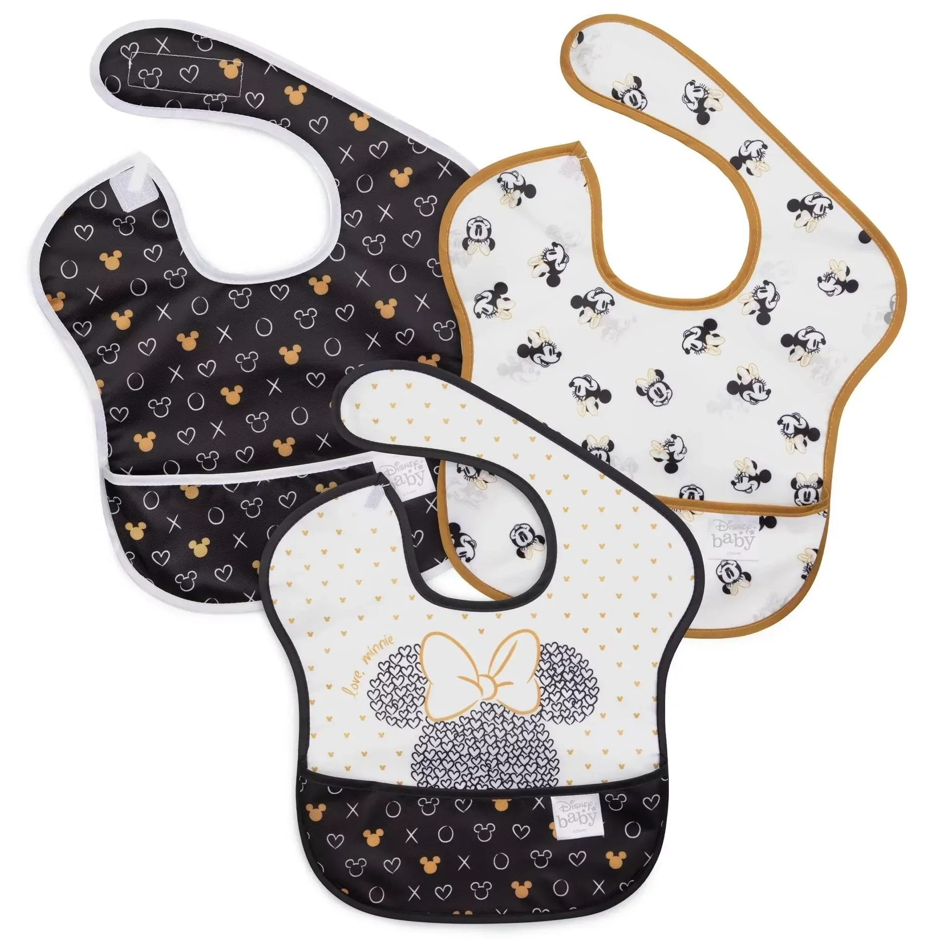 Bumkins SuperBib 3 Pack: Love