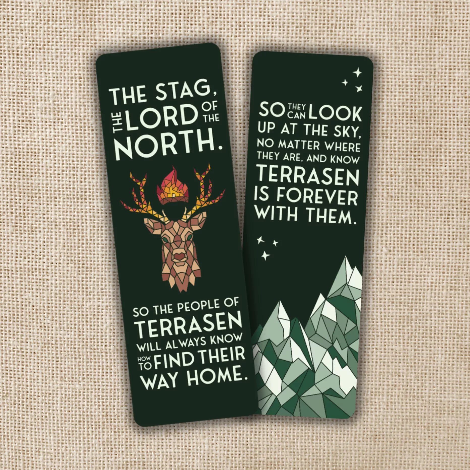 Wildly Enough Lord of the North Bookmark Throne of Glass
