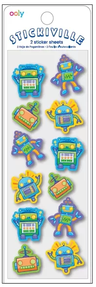 Ooly Stickiville Robots