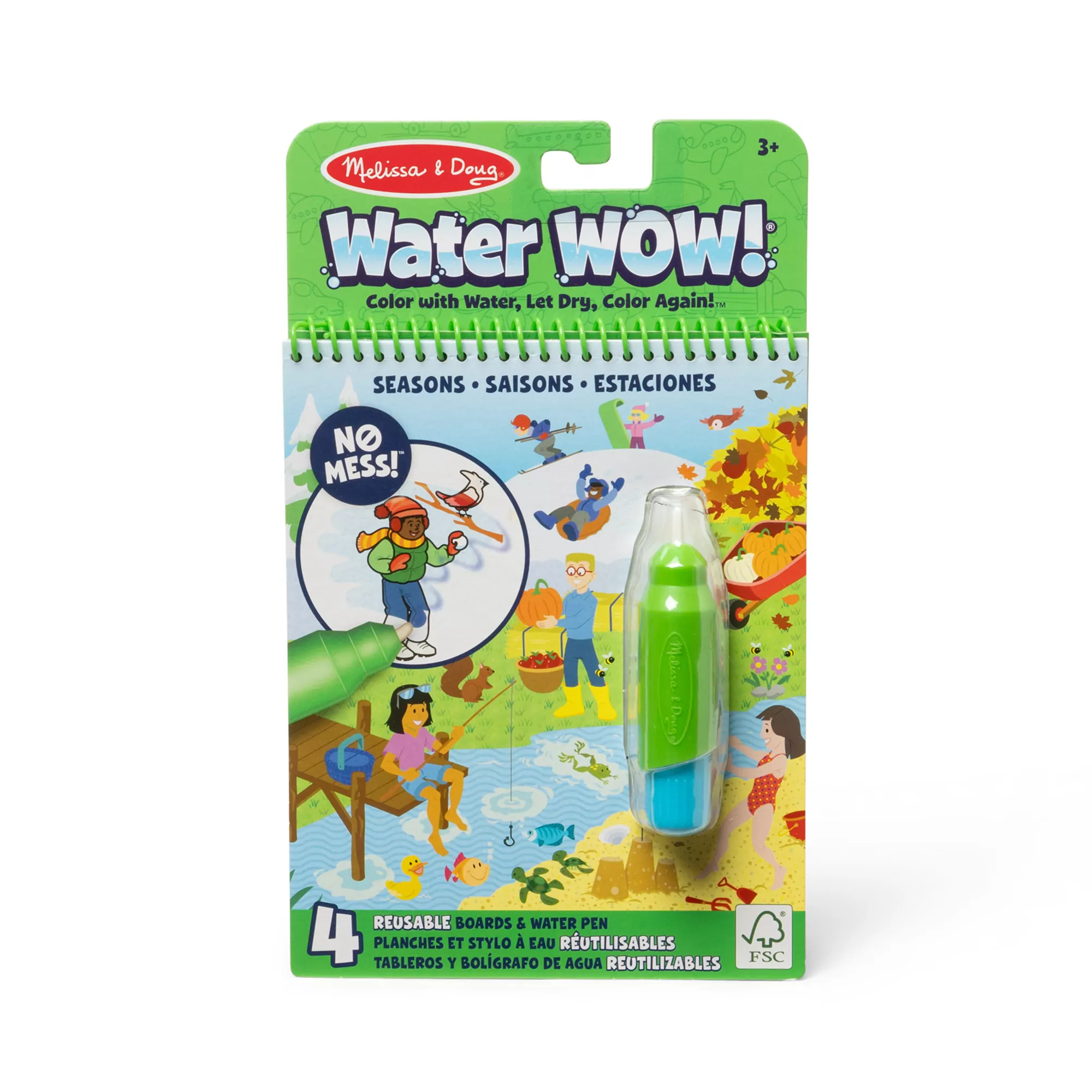 Melissa & Doug Water WOW! Seasons - On the Go Travel Activity Melissa & Doug Water WOW! Seasons - On the Go Travel Activity