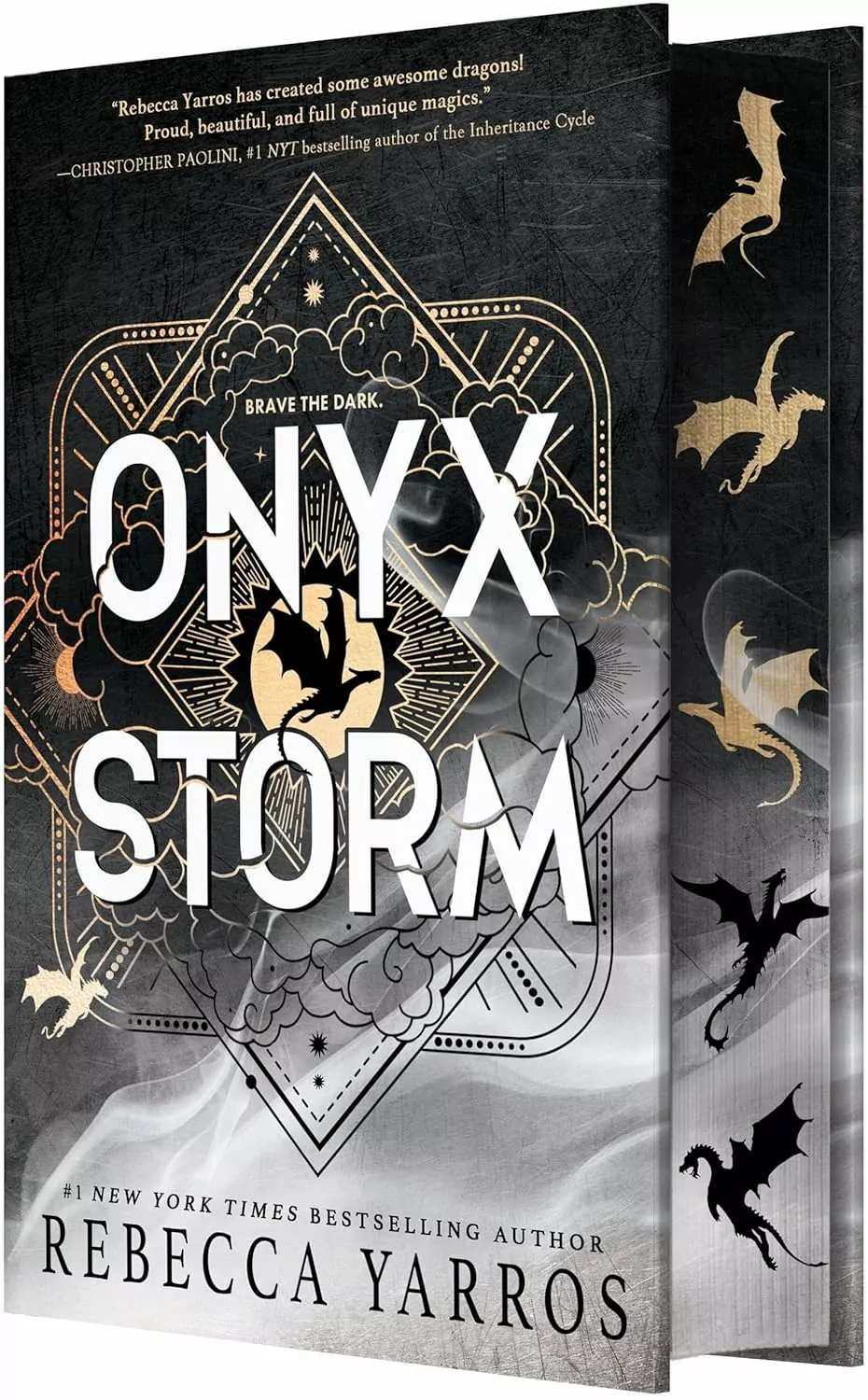 9101MLPcFTL._SL1500_ Onyx Storm (Deluxe Limited Edition) Hardcover Book by Rebecca Yarros