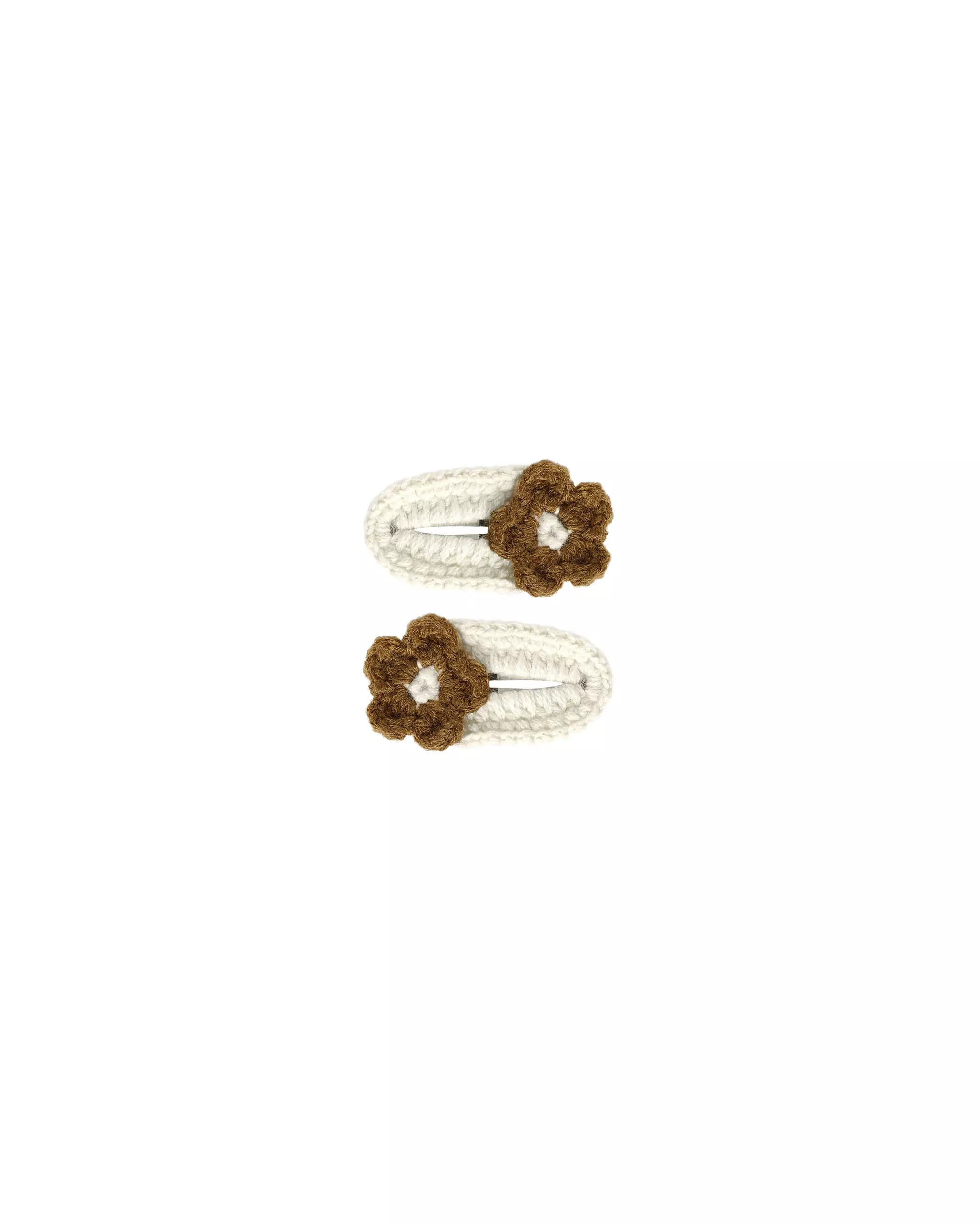 Rylee & Cru Crochet Clips In Golden