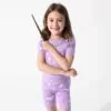 Bellabu Bear Harry Potter Hedwig's Magical Mail Bamboo Viscose Pajama Short Set